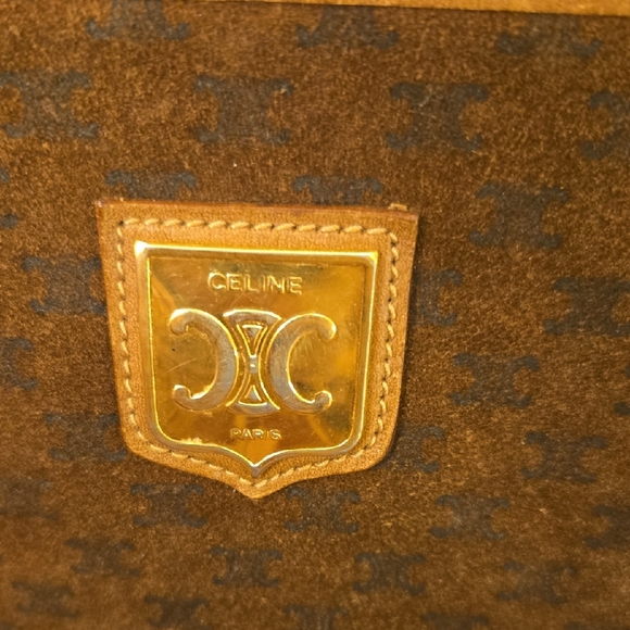 Celine Vintage Suede Crossbody Bag - Picture 3 of 13